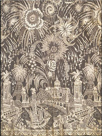 Echantillon de dentelle Leavers, 1925 - Ets Soufflet