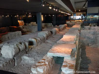 En 138 A. C. se fundó la ciudad romana de Valentia. Aquí se pueden ver los restos del primer asentamiento militar.