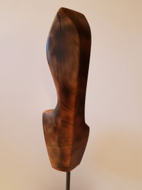 modern, abstrakt, kirsche, edelholzskulptur, gunnar mozer