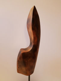 modern, abstrakt, edelholzskulptur, gunnar mozer