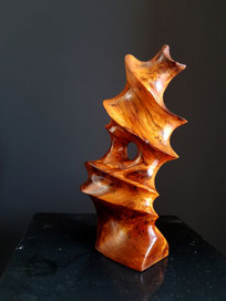 holzskulptur, abstrakt, gunnar mozer