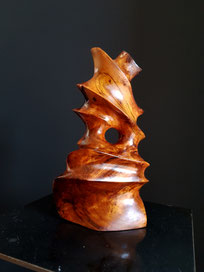 holzskulptur, abstrakt, gunnar mozer