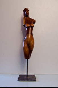 #modern#abstrakt#akt#edelholzskulptur#amerika#kirschbaum#gunnar mozer