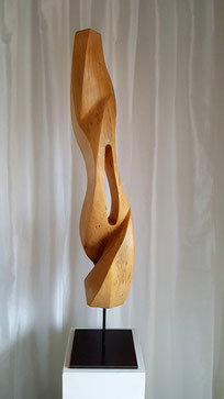 modern#abstrakt#holzskulptur#linde#gunnar mozer