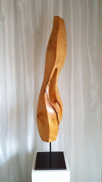 modern#abstrakt#holzskulptur#linde#gunnar mozer