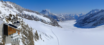 Jungfraujoch 3483 m.