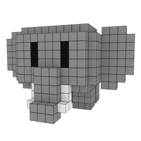 Moxel - Elephant - Elefant