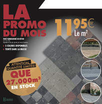 La promo du mois de juillet Gedimat Couvin