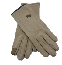9901 Handschuh mit Umschlag, grau
