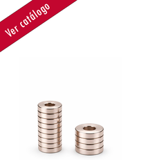 IMANES DE NEODIMIO TIPO ANILLO