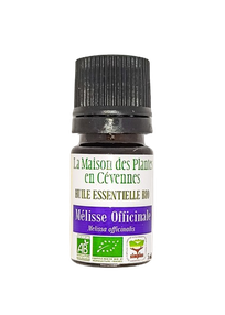 Mélisse officinale bio - huile essentielle de mélisse - La Maison des Plantes en Cévennes - Produits issus de l'agriculture biologique - plantes à parfum, aromatiques et médicinales