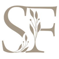 Sabine Friedl, SF, Monogram, Floral