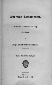bibelkomissionen NT 1861
