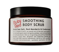 Natural bodycare PR. Ruby Red Reviving natural skincare products.