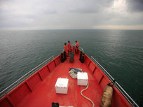 Suche nach MH 370 in der Andamanensee. Foto: Hotli Simanjuntak