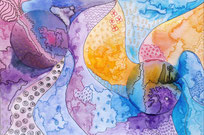 Intuïtief tekenen (Gemaakt door een cursist)