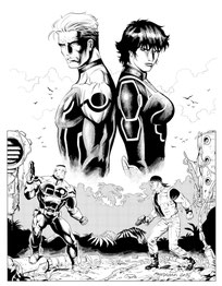Illustrazione per Cartoomics 2015