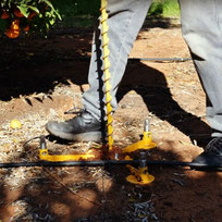 Drill & Drop Soil Moisture Probe Installation