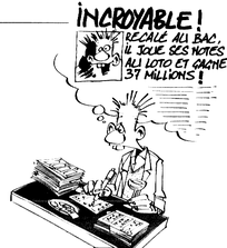 Dessin paru dans l'Etudiant (DR)