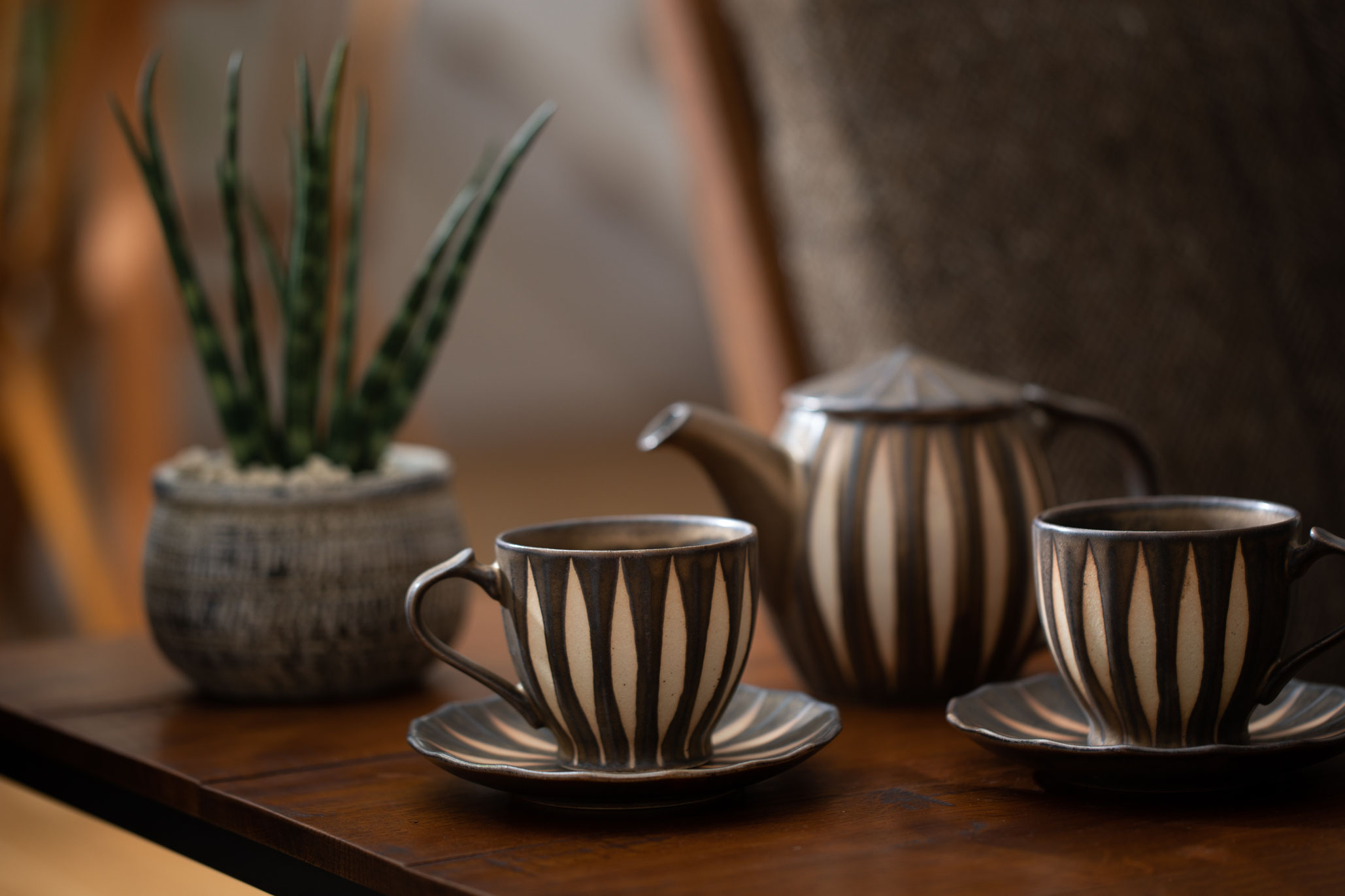 とうもろこしデザイン陶器容器茶筒 シグマテイストセッターSigma