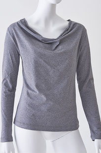 Shirt Wasserfall mit Langarm