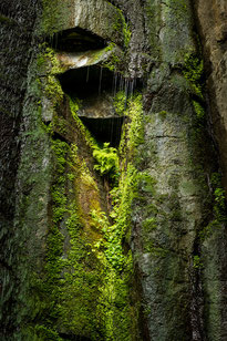 Vrkoč waterfall, Czech republic, ©2020