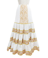 F-92 ファルダ ティアード・レース切替 / アイレ製作オーダー