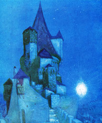 W. Pogany, Grail Castle, from Parsifal, 1912