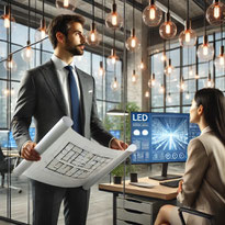 architekt-lichtplanung-led-beleuchtung.jpg – Architekten & Lichtplaner nutzen innovative LED-Technik für Bauprojekte
