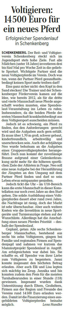 Veröffentlicht mit freundlicher Genehmigung. Quelle: Leipziger Volkszeitung vom 19. Dezember 2017 | Regionalausgabe "Delitzsch-Eilenburg" | Seite 29