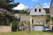 Le parking du Grand Roc - Gîte cosy en Touraine