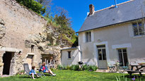 Jardin clos à la Ruelle du Roc - gîte cosy en Touraine