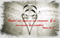foto con verso Hebreos 10: 16