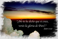 foto con verso Juan 11:40
