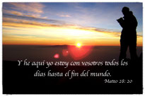 foto con verso mateo 28, 20