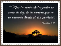foto con verso Proverbios 4, 18