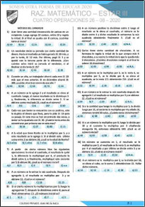 CUATRO OPERACIONES