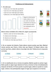 Ordenamiento de Información