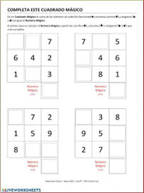 PUZZLE MATEMÁTICO 