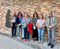 Mitglieder des Fördervereins besuchten das Hospiz Johannes