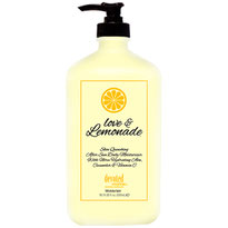 Love & Lemonade Aftersun Devoted Creations Zoncosmetica Zonnebank DHA bronzer Cosmetische Natuurlijk Face and Body Collection