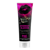 Selftanner Overnight Glamour Devoted Creations Zoncosmetica Zonnebank DHA bronzer Cosmetische Natuurlijk So Naught Nude Collection Moisturizer