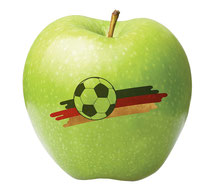 Logo Äpfel, Apfel mit Logo, Apfel bedrucken, Äpfel bedruckt, Logo Äpfel, Äpfel mit Druck
