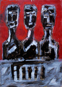 Sans titre, 50x70 cm, Mixed media on paper