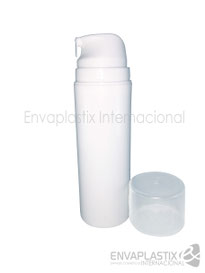 Envase airless pump 150 ml, botella airless, envases cométicos