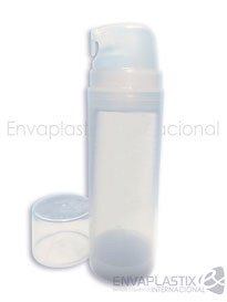 Envase airless pump 150 ml, botella airless, envases cométicos