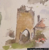 Porte médiévale de Jû-Belloc