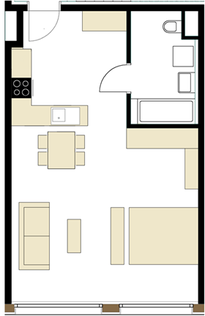 1-Zimmer Wohnung