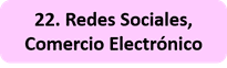 Redes Sociales, Comercio Electrónico