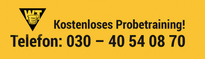 Kostenloses Probetraining